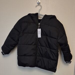 4T - Black GAP Puffer Jacket